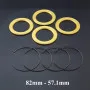 Hub Ring set for BBS wheels • 82mm to 57.1mm for VW Audi Skoda Cupra Seat
