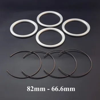 Spigot Rings BBS wheels • 82 to 66.6 mm Mercedes-Benz and BMW