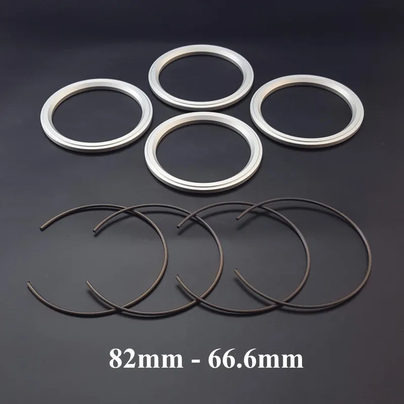 Spigot Rings BBS wheels • 82 to 66.6 mm Mercedes-Benz and BMW
