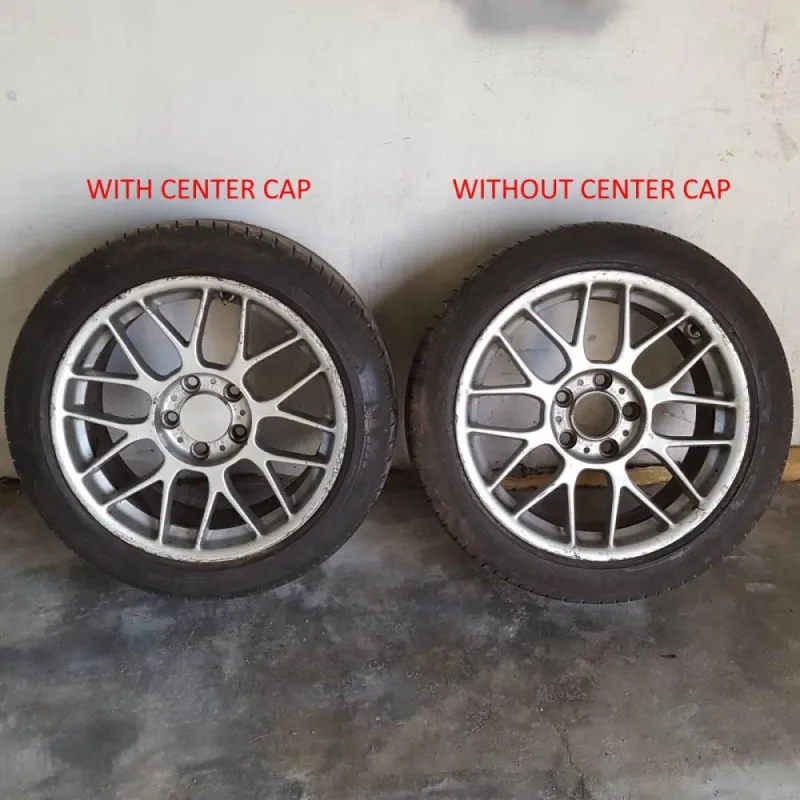 Aluminium centre cap set BBS RC RSII • 80 mm
