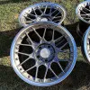 Aluminium centre cap set BBS RC RSII • 80 mm