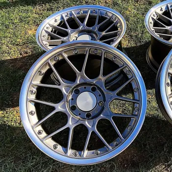 Aluminium centre cap set BBS RC RSII • 80 mm